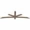 Ekena Millwork Alberta Smooth Timber Gable Bracket, Douglas Fir, 72"W x 24"H x 1 1/2"D x 3 1/2"F, 8/12 Pitch GBW072X24X0204ALB00SDF - alternate 4